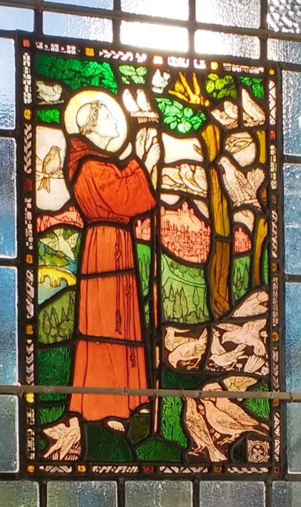 A stained glass treasure in Letchworth Diocese of Westminster